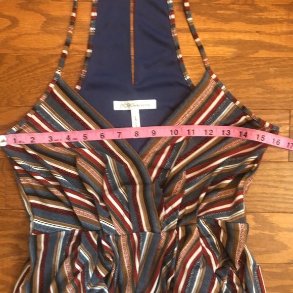 Vertical Aztec Stripe Dress with Pockets - Picture 8 of 13